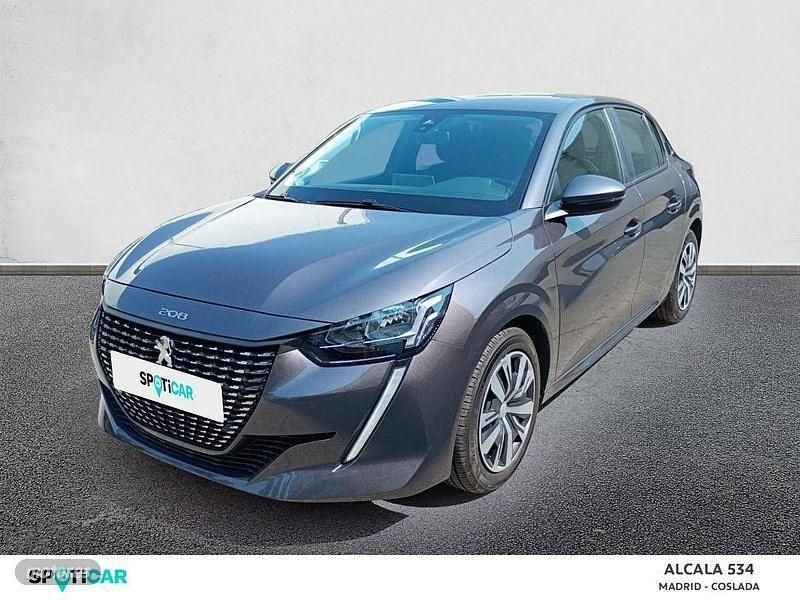 Gris Usado 2019 Peugeot 208 Active Utilitario | 9900 € (Precio justo) - Imagen 1/4