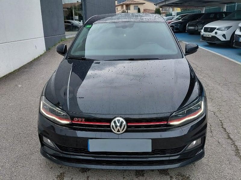 Usado VW Polo GTI 200 CV (147 kW) 2019 Negro Utilitario