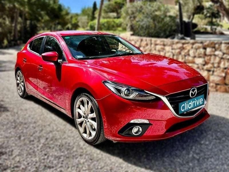 Brugt Mazda 3 Luxury 120 HK (88 kW) 2015 Rød Hatchback