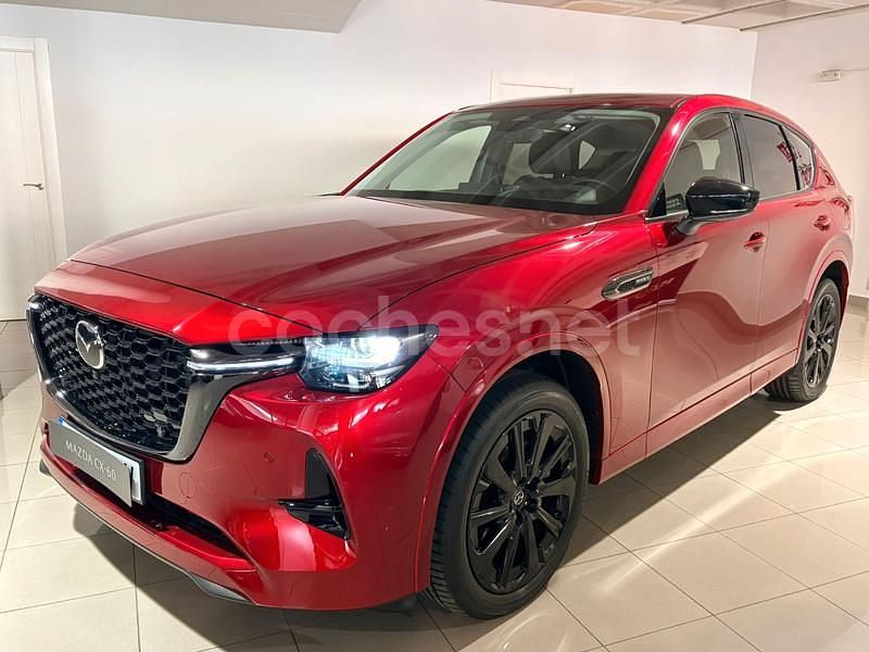 Usado Mazda CX-60 Homura-Line 327 CV (240 kW) 2024 Granate SUV