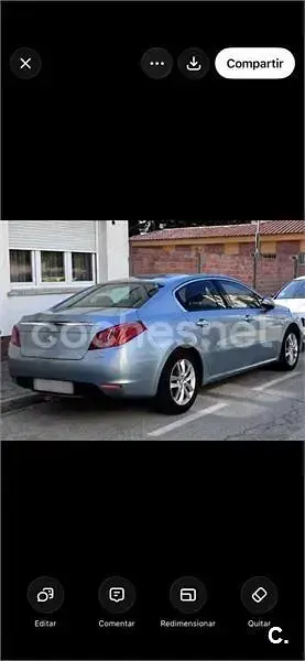 Usado Peugeot 508 Access 112 CV (82 kW) 2011 Azul Berlina
