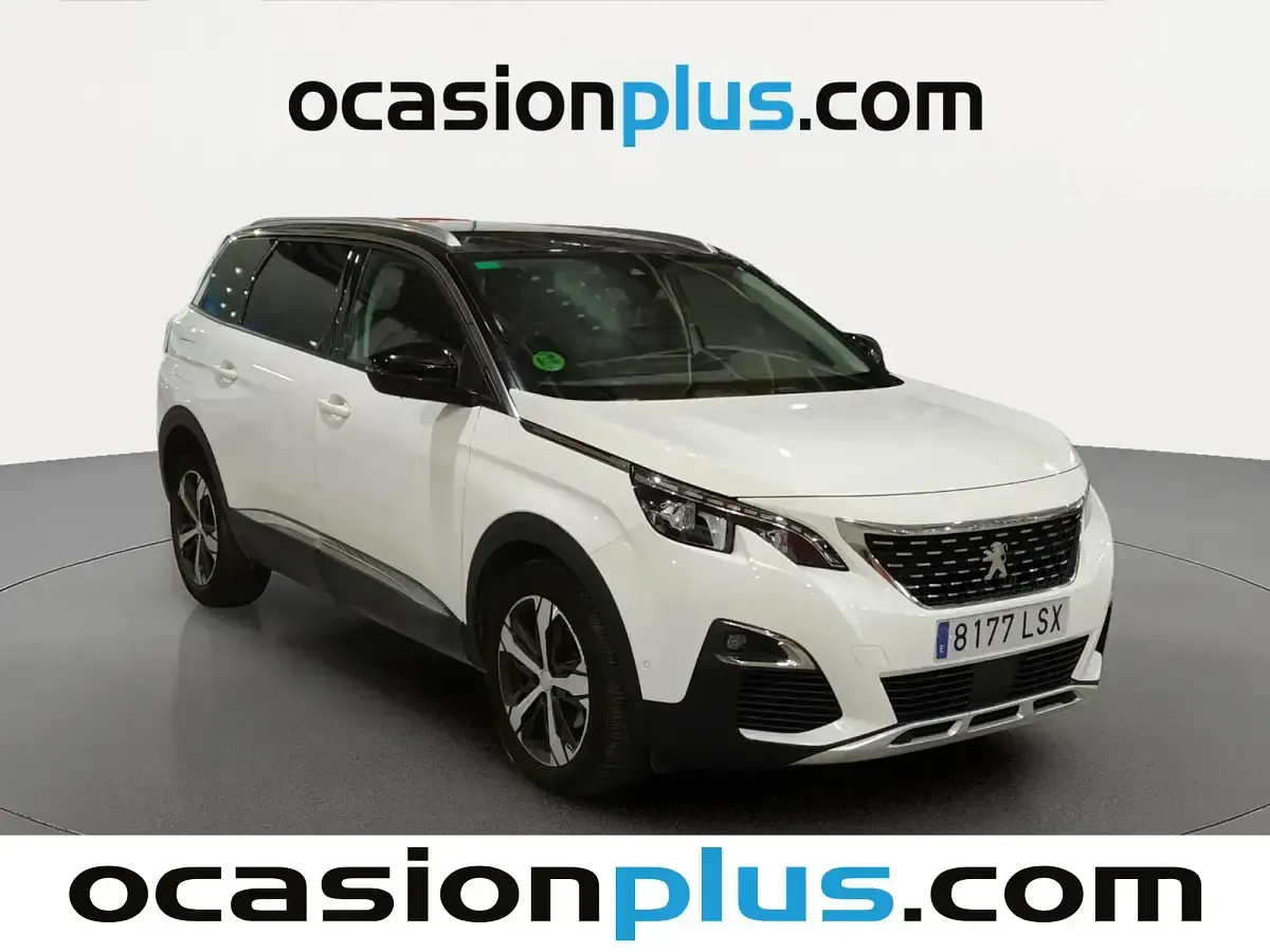 Usado Peugeot 5008 Allure 150 CV (110 kW) 2018 Blanco SUV