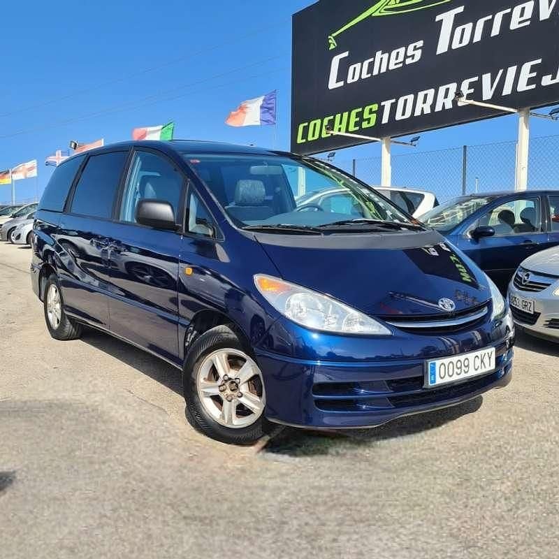 Usado Toyota Previa Sol 116 CV (85 kW) 2003 Azul Monovolumen
