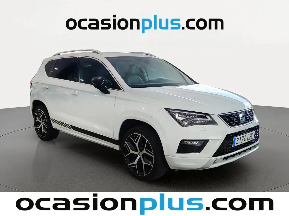 Usado Seat Ateca FR 150 CV (110 kW) 2020 Blanco SUV