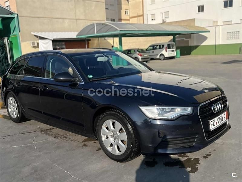 Negro Usado 2013 Audi A6 Familiar | 12.800 € (Buen precio) - Imagen 1/4