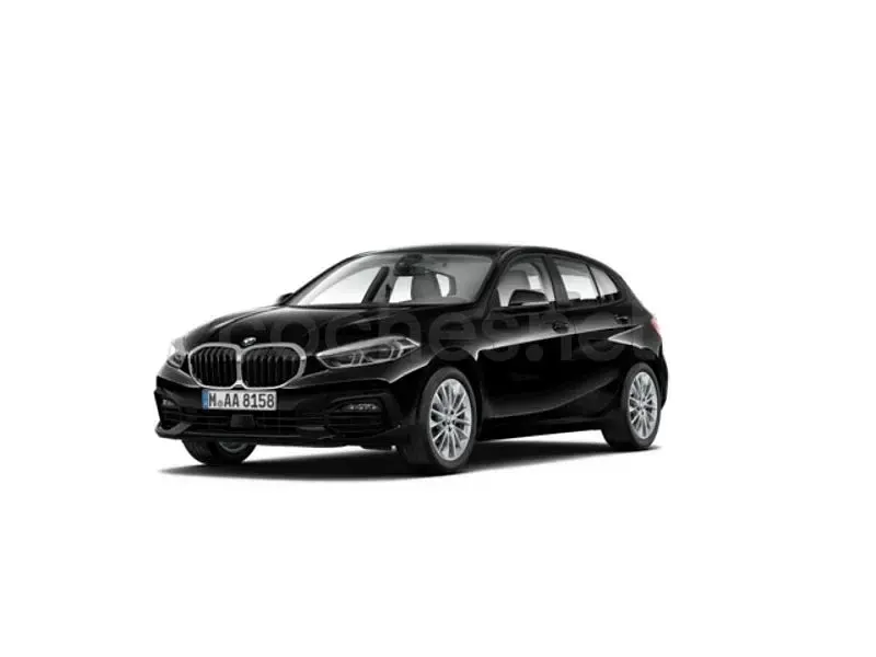 Usado BMW 116 Advantage 116 CV (85 kW) 2019 Negro Utilitario