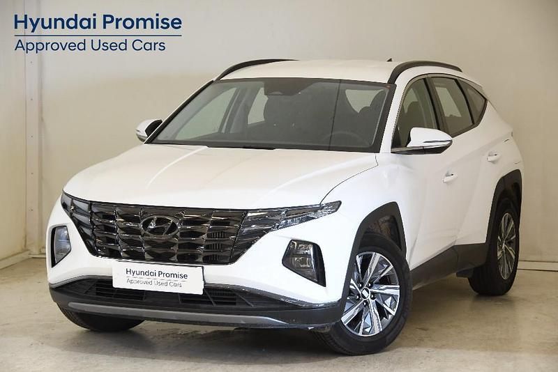 Blanco Usado 2024 Hyundai Tucson SUV | 25.480 € (Precio justo) - Imagen 1/4