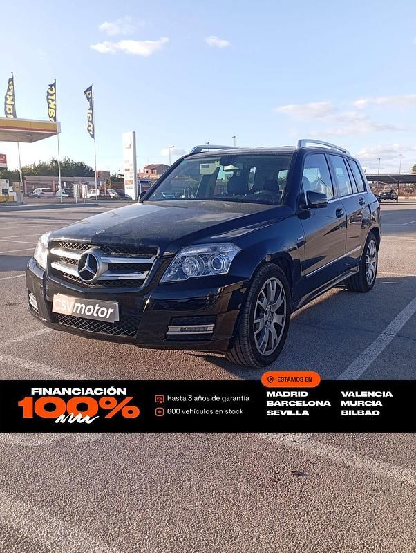 Negro Usado 2011 Mercedes GLK220 SUV | 7850 € (Un poco caro) - Imagen 1/4