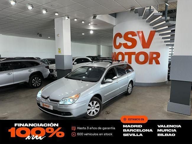 Usado Citroën C5 136 CV (100 kW) 2005 Gris Berlina