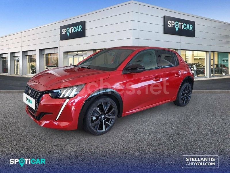 Rojo Usado 2023 Peugeot 208 GT Utilitario | 17.490 € (Precio justo) - Imagen 1/4