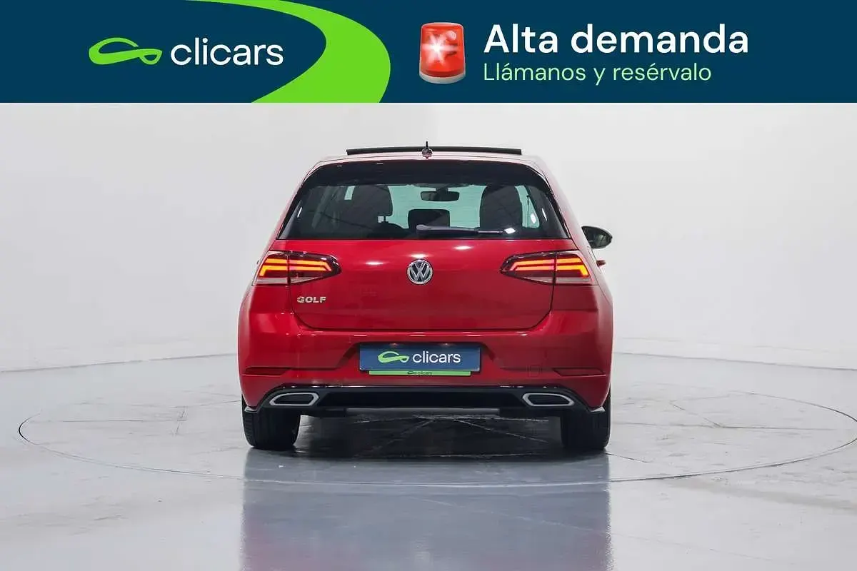 Usado VW Golf VII Sportline 150 CV (110 kW) 2018 Rojo Utilitario