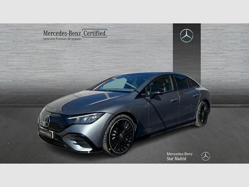 Gris / plateado Usado 2024 Mercedes EQE350 AMG line Berlina | 50.990 € - Imagen 1/4