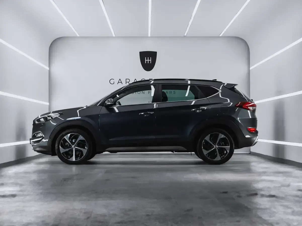 Używany Hyundai Tucson Style 177 KM (130 kW) 2017 Szary SUV