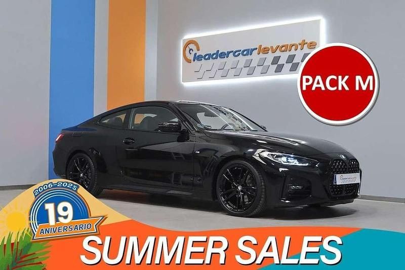 Negro Usado 2022 BMW 420 Coupe | 38.900 € (Un poco caro) - Imagen 1/4