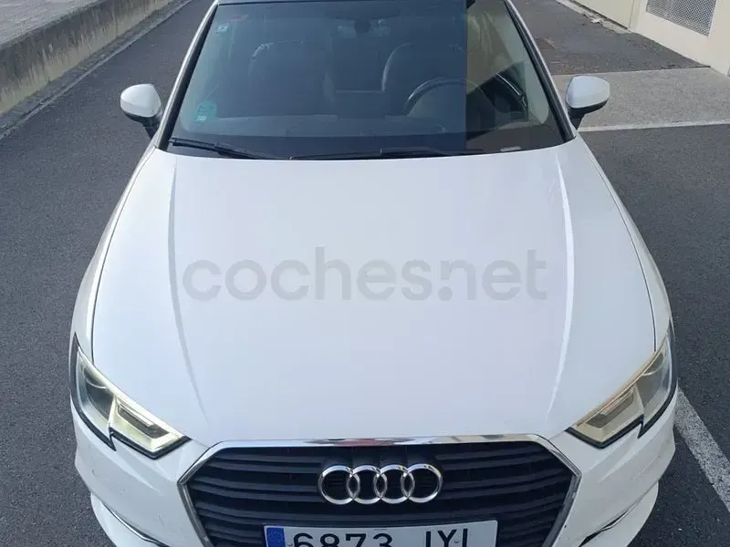 Usado Audi A3 116 CV (85 kW) 2017 Blanco Berlina