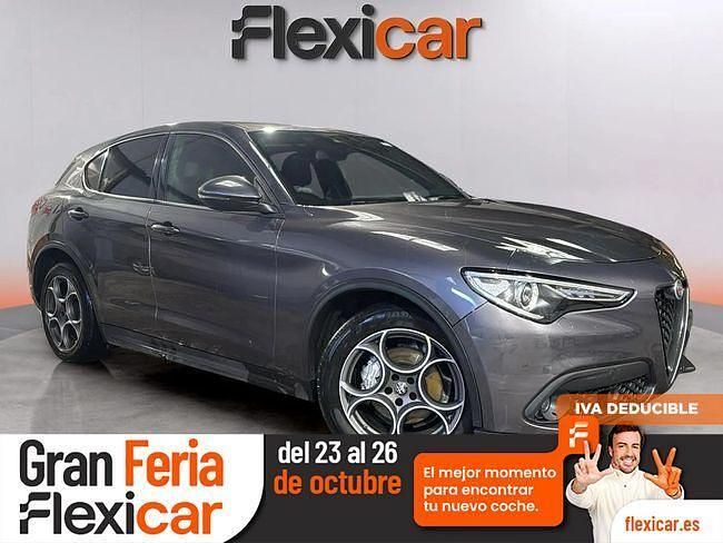 Gris Usado 2022 Alfa Romeo Stelvio Sprint SUV | 29.890 € (Caro) - Imagen 1/4