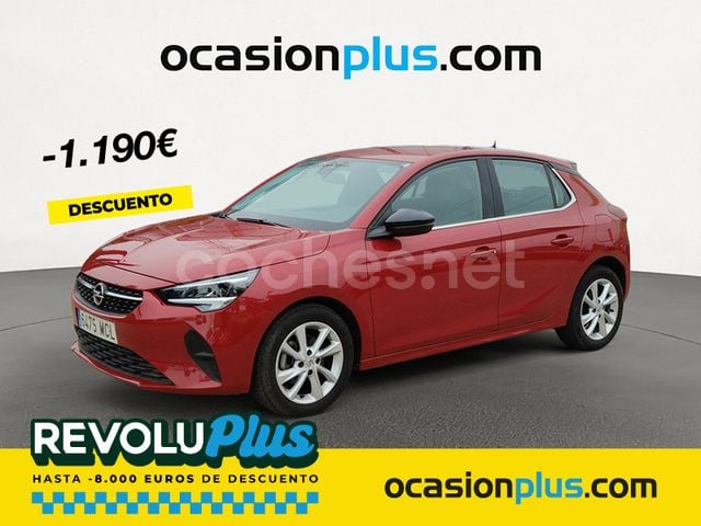 Rojo Usado 2022 Opel Corsa Elegance Berlina | 13.090 € (Precio justo) - Imagen 1/4