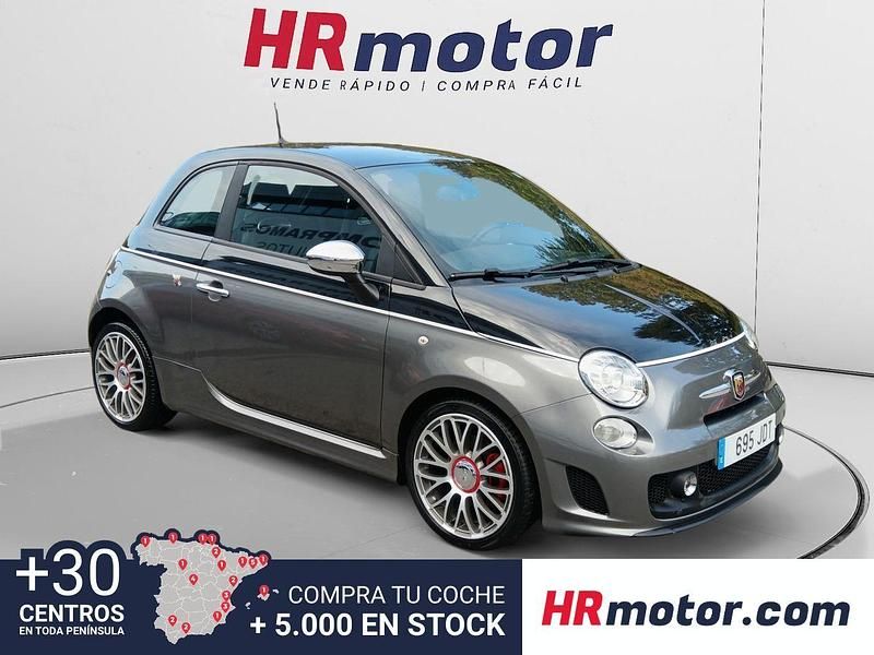 Gris Usado 2015 Abarth 500 Utilitario | 13.610 € (Precio justo) - Imagen 1/4