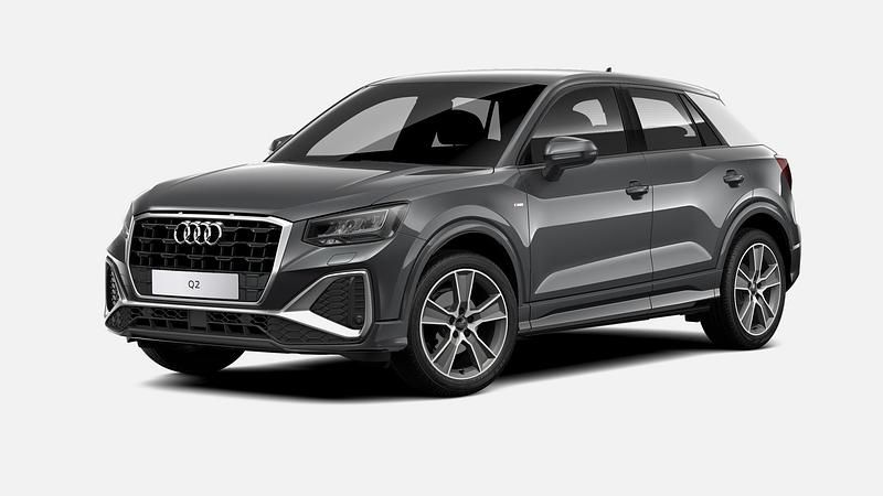 Usado Audi Q2 S-Line 110 CV (80 kW) 2021 Gris SUV