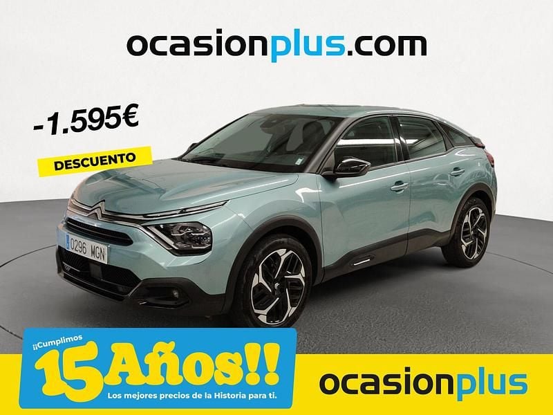 Azul Usado 2023 Citroën C4 Feel Berlina | 14.300 € (Precio justo) - Imagen 1/4