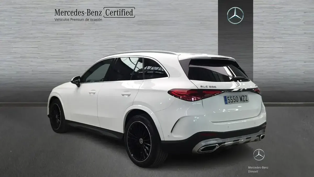 Usado Mercedes GLC200 204 CV (150 kW) 2025 Blanco SUV