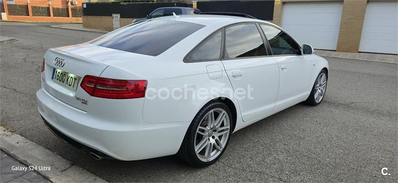 Usado Audi A6 S-Line 240 CV (176 kW) 2010 Blanco Berlina