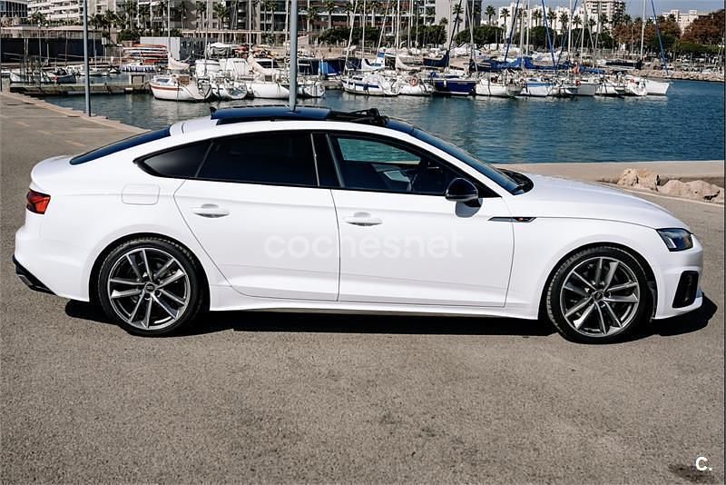 Usado Audi A5 Sportback 163 CV (119 kW) 2022 Blanco Utilitario