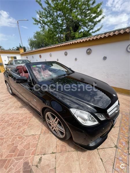 Usado Mercedes E350 Avantgarde 231 CV (169 kW) 2011 Negro Descapotable