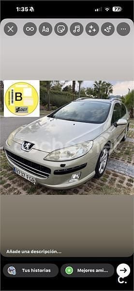 Gris / plata Usado 2006 Peugeot 407 Premium Berlina | 2750 € (Super precio) - Imagen 1/4