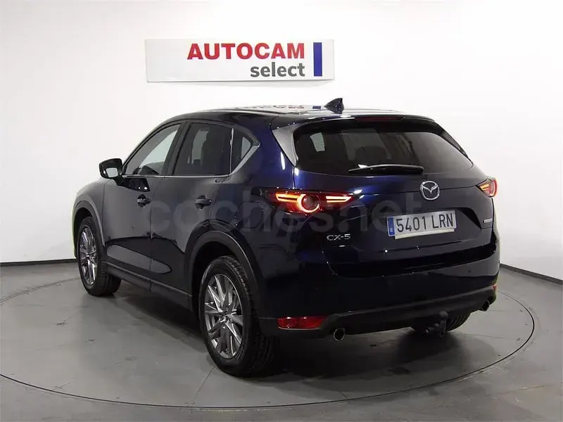 Usado Mazda CX-5 Signature 194 CV (142 kW) 2021 Azul SUV