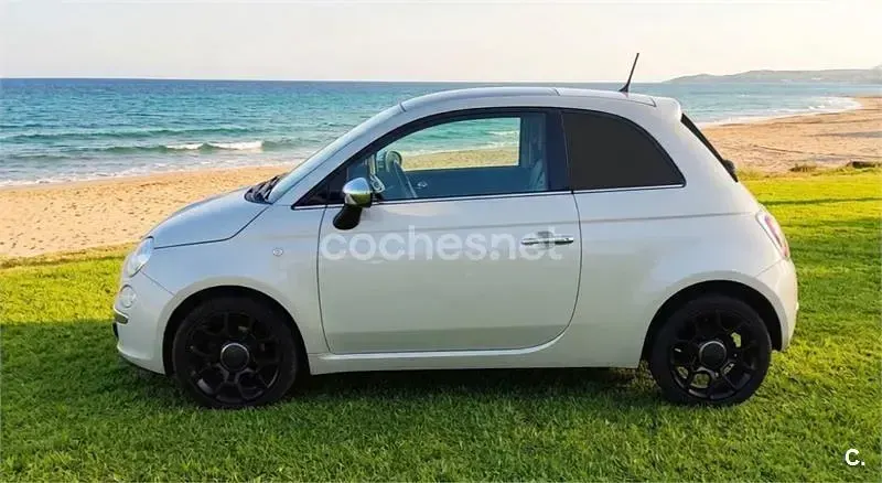 Usado Fiat 500 Sport 100 CV (73 kW) 2009 Blanco Descapotable
