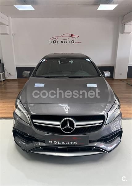 Gris / plata Usado 2016 Mercedes A45 AMG Berlina | 25.900 € (Super precio) - Imagen 1/4