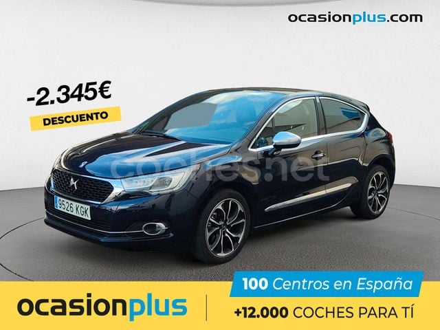 Azul Usado 2017 DS Automobiles DS4 Berlina | 10.150 € (Buen precio) - Imagen 1/4