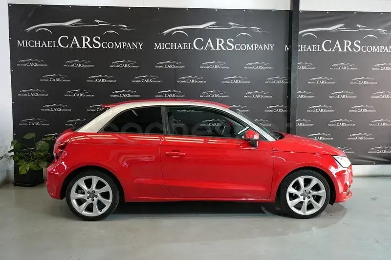 Usado Audi A1 Design 90 CV (66 kW) 2015 Rojo Utilitario