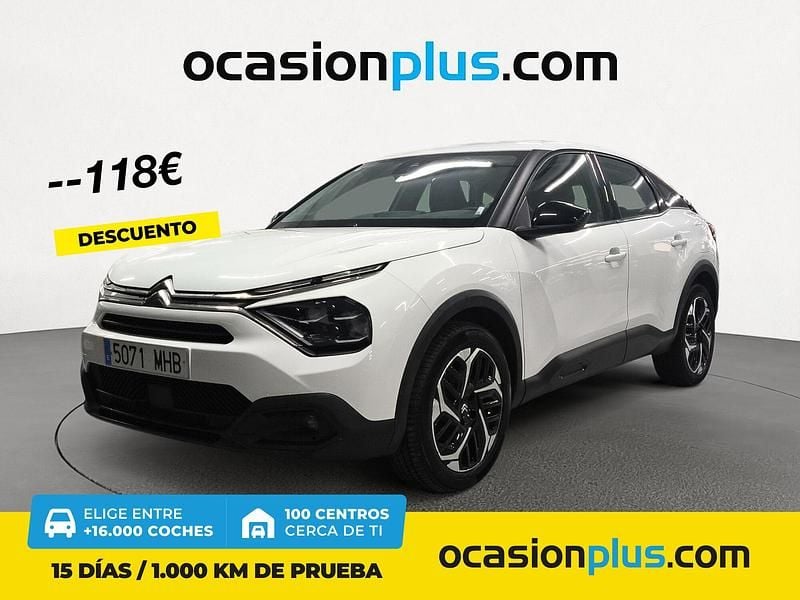 Blanco Usado 2023 Citroën C4 Feel Berlina | 13.390 € (Precio justo) - Imagen 1/4