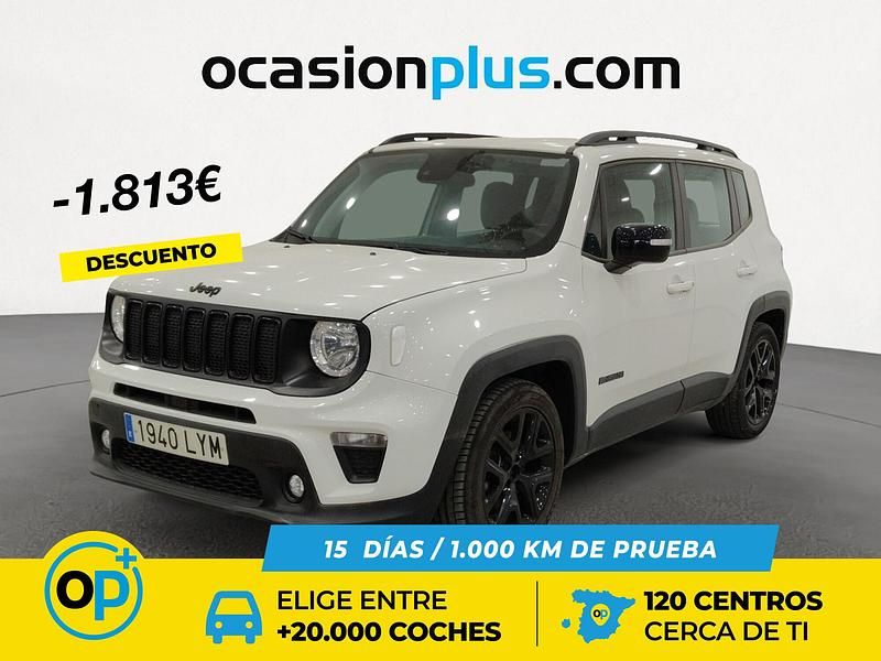 Usado Jeep Renegade Night Eagle 130 CV (95 kW) 2022 Blanco SUV