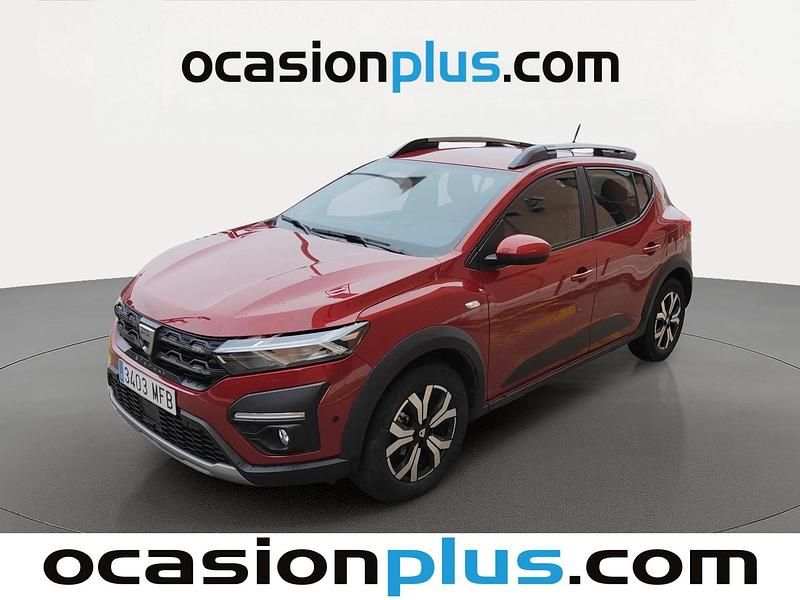 Rojo Usado 2023 Dacia Sandero Expression SUV | 14.364 € (Precio justo) - Imagen 1/4