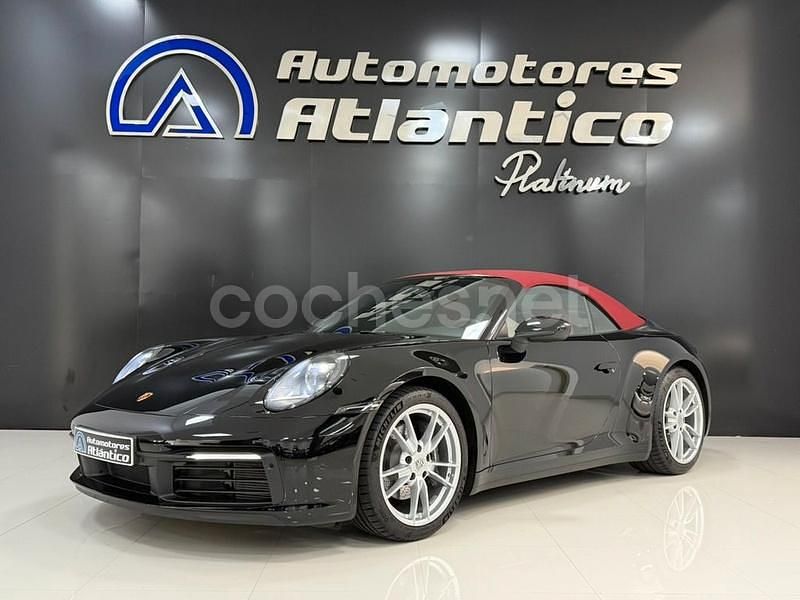 Negro Usado 2023 Porsche 911 Carrera Cabriolet Descapotable | 145.990 € (Precio justo) - Imagen 1/4