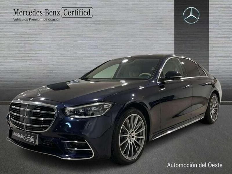 Usado Mercedes S450 371 CV (272 kW) 2023 Azul Berlina