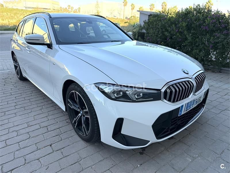 Usado BMW 320e 190 CV (139 kW) 2022 Blanco Familiar