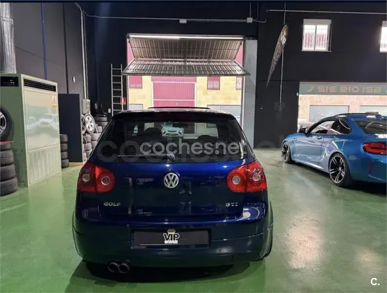 Brugt VW Golf V GTI 200 HK (147 kW) 2007 Blå Sedan