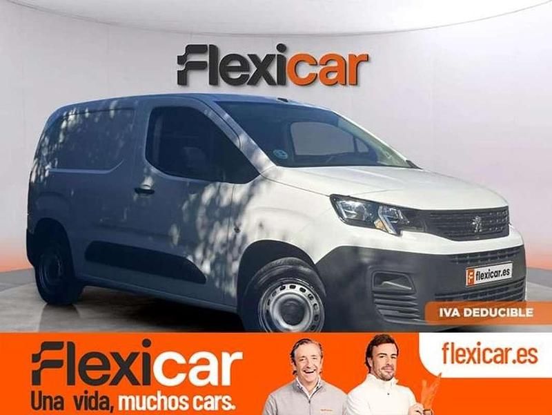 Blanco Usado 2020 Peugeot Partner Van | 8970 € (Super precio) - Imagen 1/4