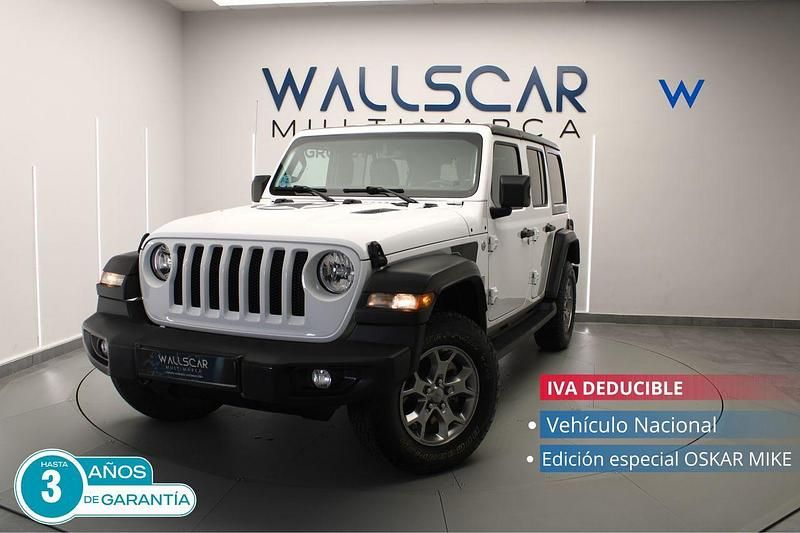 Blanco Usado 2021 Jeep Wrangler SUV | 43.900 € (Buen precio) - Imagen 1/4