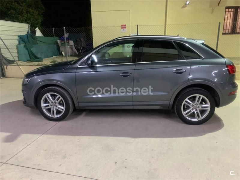 Usado Audi Q3 Sport 150 CV (110 kW) 2017 Gris / plata SUV