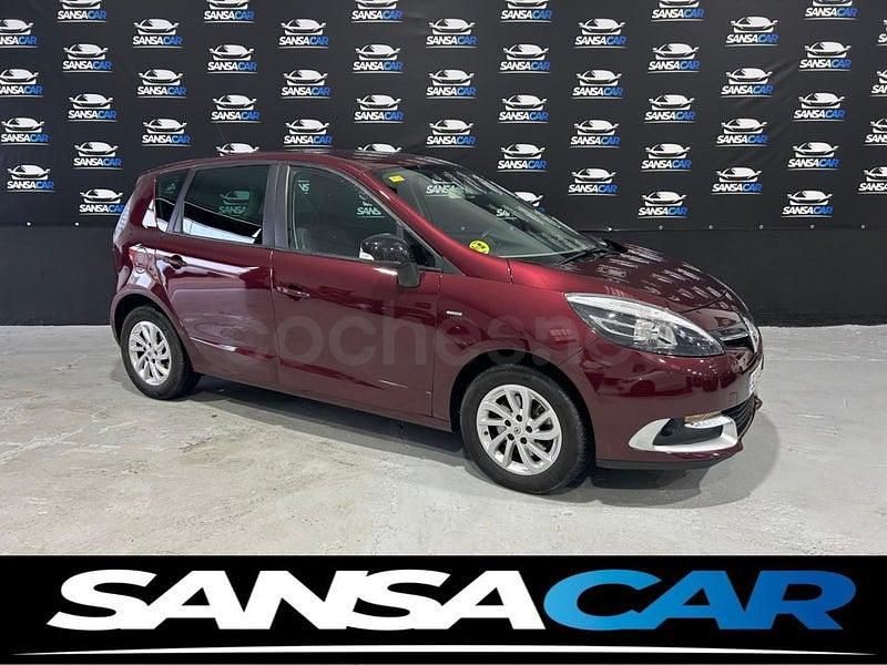 Usado Renault Scénic III LIMITED 110 CV (80 kW) 2015 Granate Monovolumen