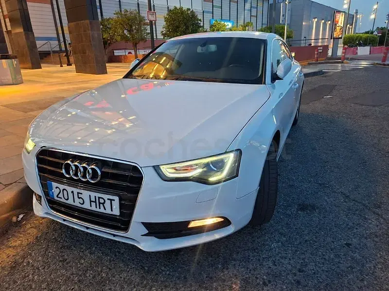 Usado Audi A5 Sportback S-Line 150 CV (110 kW) 2014 Negro Utilitario