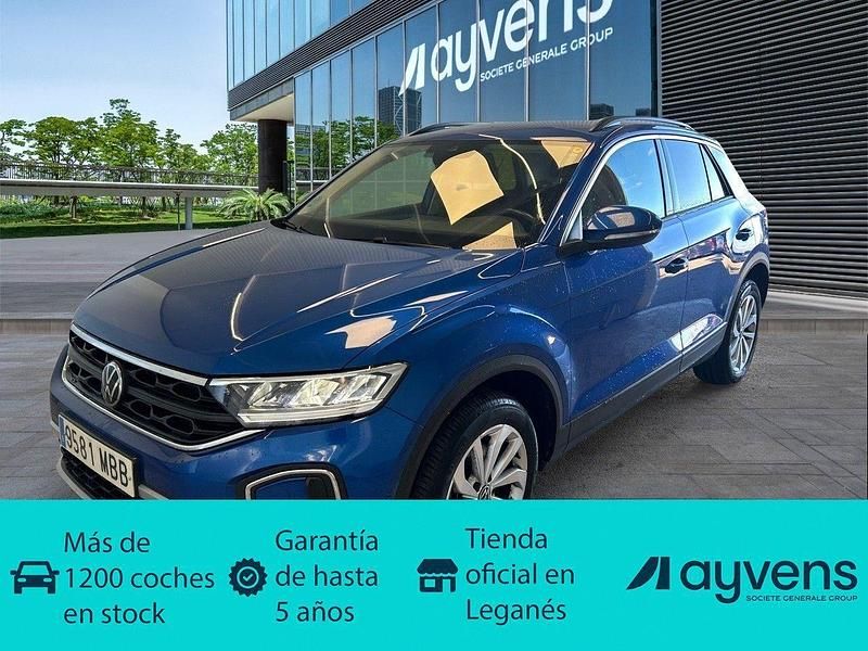 Azul Usado 2022 VW T-Roc Life SUV | 22.400 € (Precio justo) - Imagen 1/4