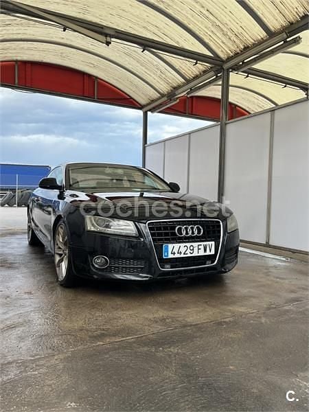 Usado Audi A5 190 CV (139 kW) 2007 Negro Coupe