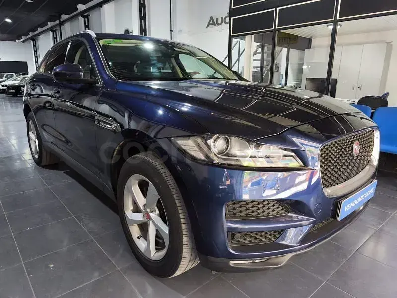 Usado Jaguar F-Pace Prestige 163 CV (119 kW) 2016 Azul SUV