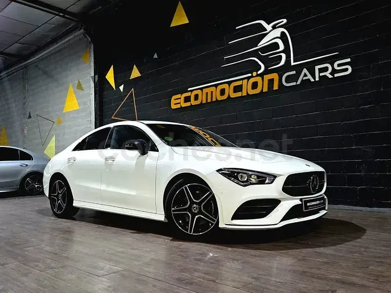 Usado Mercedes CLA200 163 CV (119 kW) 2023 Blanco Coupe
